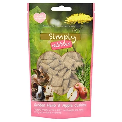 Image of Rosewood Simply Nibbles Garden Herbs and Apple Cushions, (50g)