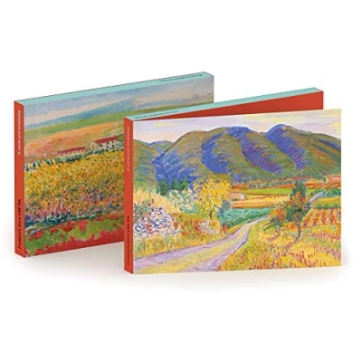 Image of Royal Academy Frederick Gore Yellow Fields Set of 6 Art Greeting Cards (17 x 12 cm)