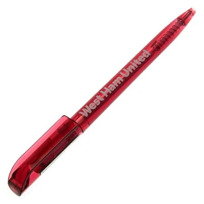 Image of West Ham United Football Club Official Blue Ink Retractable Pen Ballpoint