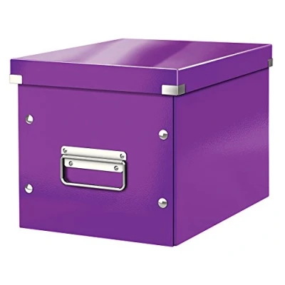 Image of Leitz Medium Storage Cube, Purple, Click and Store Range, 61090062