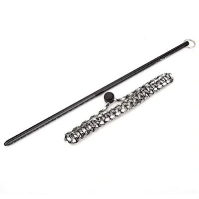 Image of Diving Pointer Stick Aluminum Alloy Scuba Noise Maker Rod with Adjustable Wrist Lanyard Accessories (Black)