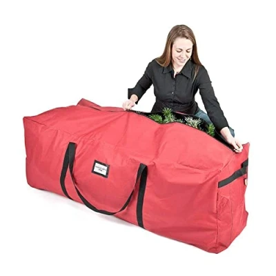Image of Modo Christmas Tree and Decoration Storage Bags (Red Extra Large Bag)
