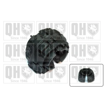 Image of 1K0511327AP Stabilizer Bushes QUINTON HAZELL EMB7208 Rubber Mount 17mm VOLKSWAGEN: GOLF 5, 6, Tiguan I, AUDI: A3 Sportback, TT Coupe