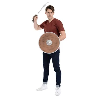 Image of Zac&#039;s Alter Ego Fancy Dress 2 Piece Instant Viking Kit Sword &amp; Axe Options