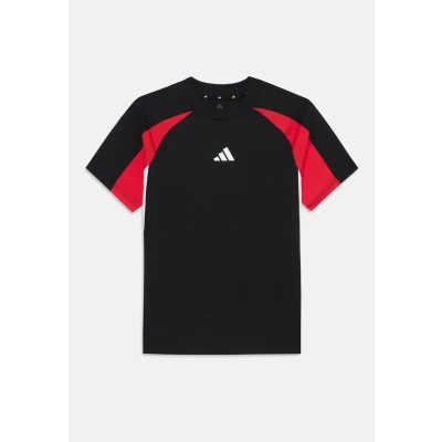 Image of adidas Performance Junior Unisex Sports Tshirt for kids, Size: 11 12y, Preloved teal/pure teal/white