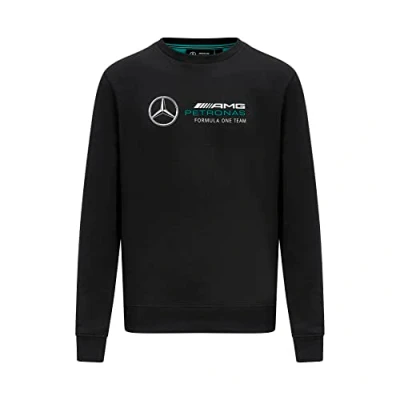 Image of Mercedes AMG Petronas Formula One Team Sweatshirt Black Men Size: S