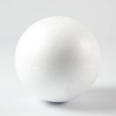 Image of Craftmill 12cm / 120mm Polystyrene Balls, Spheres Box of (10)