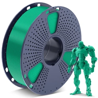 Image of SUNLU 3D Printer Filament, PLA Filament 1.75mm, Neatly Wound Printing Dimensional Accuracy +/ 0.02mm, Fit for Most FDM Printers, 1kg Spool 2.2lbs. (Grass Green)
