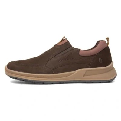 Image of Hush Puppies Arthur Slip On Mens Summer, Brown, 6 UK