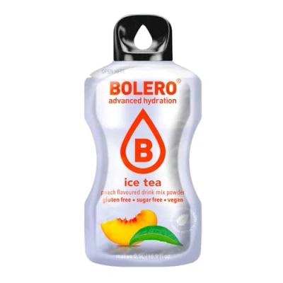 Image of Bolero Drink Sticks White Grape, 12 to Mix with 500ml of Water (ice tea peach, 3g)