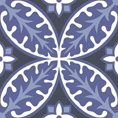 Image of FloorPops FP3309 Capri Peel &amp; Stick Floor Tiles, Multicolor