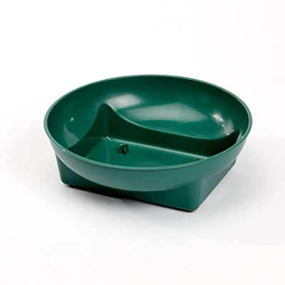 Image of Single Square/Round Floral Foam Bowl H5 x Ø15.5cm Green Florist Table Arrangement