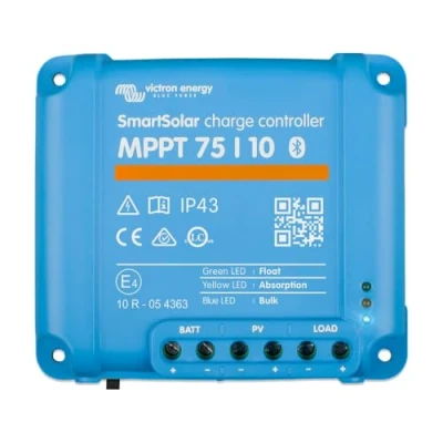 Image of Victron Energy SmartSolar MPPT Solar Charge Controller (Bluetooth) for Panels 75V 10 amp 12/24 Volt