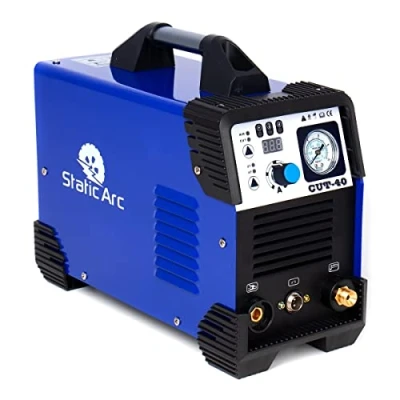 Image of Cut 40A Inverter DC Plasma Cutter HF HIGH Frequency ARC PT31 Metal Cutting