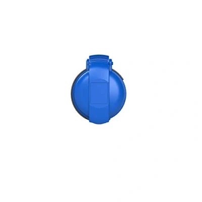 Image of ABB 216EC6 Industrial Plug &amp; Socket Connector Waterproof, Blue, 16 Amp, 200 250V, 2P+Earth (ABB2CMA102003R1000)