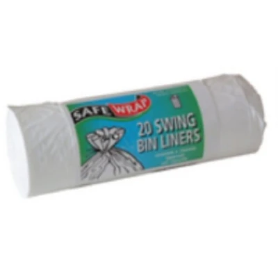 Image of ROBINSON YOUNG 441 Safewrap Standard Swing Bin Liner (Pack of 80)