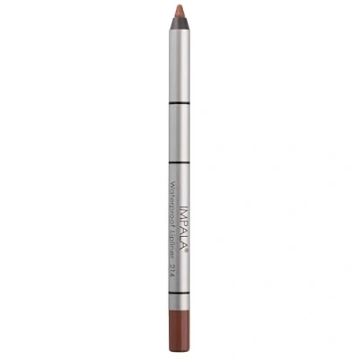 Image of IMPALA Creamy Waterproof Lip Pencil Dark Nude Color 214 Permanent Liner Long lasting Volumizing Effect