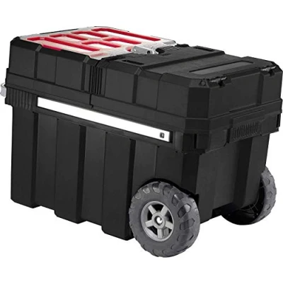 Image of Keter Master Pro Masterloader 17191709 Tool Trolley Plastic Black / Red
