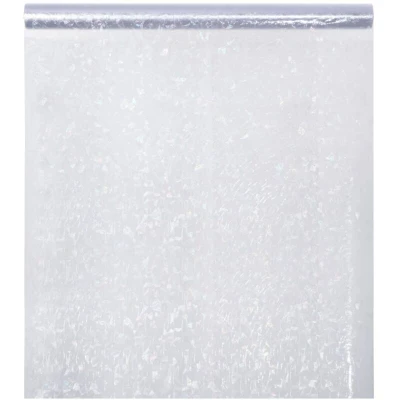 Image of vidaXL Window Film Frosted 3D Rainbow Pattern 60x500 cm PVC