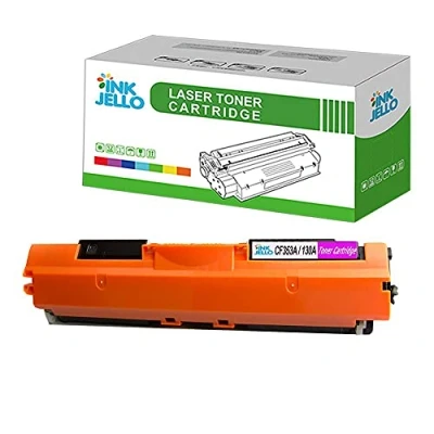 Image of InkJello Compatible Toner Cartridge Replacement for HP Colour LaserJet Pro MFP M176n M177fw CF353A (Magenta)