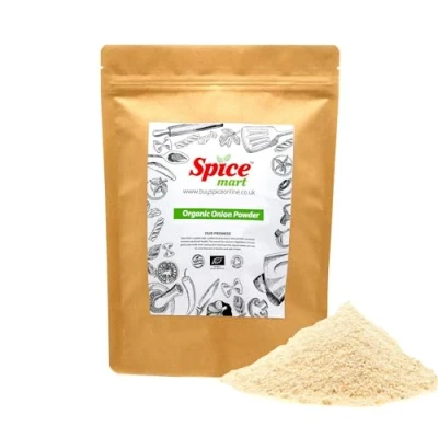Image of Spice Mart Organic Onion Powder Free UK P&amp;P 50g 1.9kg (950g)