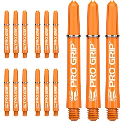 Image of Target Darts 5 x Sets of Orange Pro Grip Shaft Intermediate 15 in Total