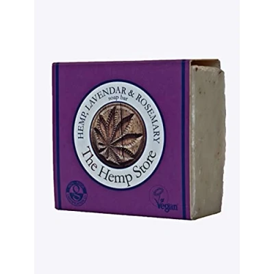 Image of Organic Hemp Soap Bar Rosemary &amp; Lavender 100g