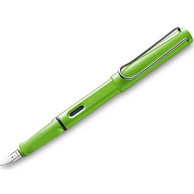 Image of LAMY Safari (013) Green Fountain Pen Italic (Choose Nib size) (1.5mm)