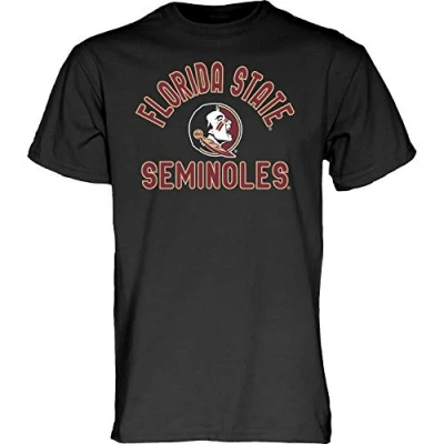 Image of Blue 84 NCAA Florida State Seminoles Mens T Shirt Line Up Secondary Color, Black, Large