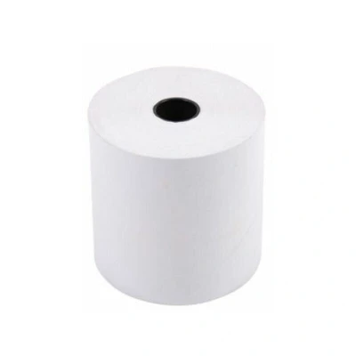 Image of Exacompta Thermal Cash Register Roll BPA Free 1 Ply 55gsm 44x70x12mm 60m White (Pack 10)