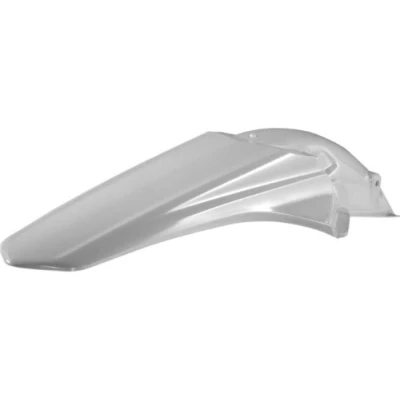 Image of Polisport Honda Rear Fender CRF 250 R 2010 2013 450 2009 2012, White Motocross4u