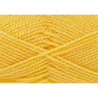 Image of King Cole Big Value Chunky Knitting Wool/Yarn Yellow 828 per 100g ball