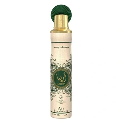 Image of Areeba Air Freshener by French Arabian Perfume 300ml Authentic Arabic Fragrance with Orchid Heliotrope Tangerine Vanilla Musk Long Lasting Ozone Friendly CFC Free Made in UAE