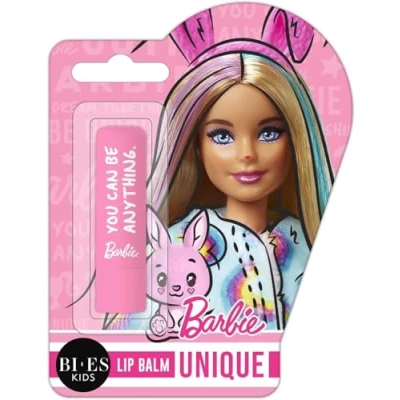Image of Barbie Strawberry Flavour Lip Balm Moisturizing &amp; Hydrating Formula Perfect for Kids Adults, 4g