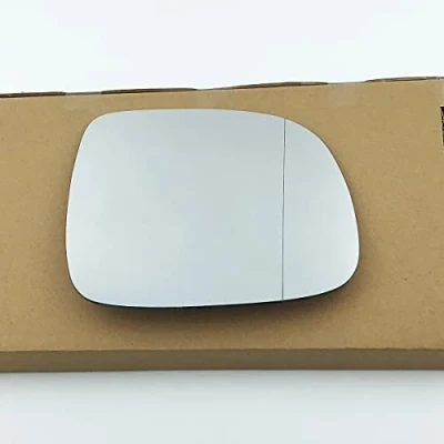 Image of Stick on Wide angle Wing Mirror Glass fits Audi Q7 Reg 2006 to 2009 right driver Side