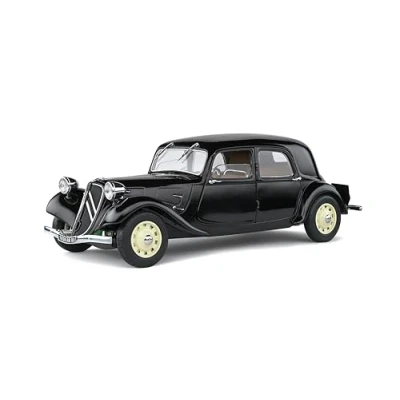 Image of Solido S1800903 Citroen Black 1: 18 1937 Traction 11CV