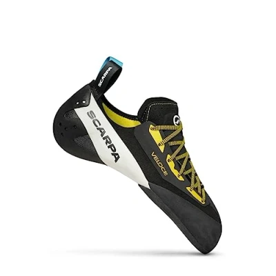 Image of Scarpa Veloce Lace, 45.0/45 EU, Black yellow, 11 UK