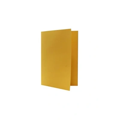 Image of Legal Filing Ref 714399 Waterlow 1/2 Overlap File, Box of 100, Made from 180gsm Recycled Manilla, Holds A4 &amp; Foolscap Documents, 35 x 24 cm, Yellow