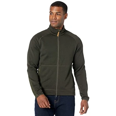 Image of FJALLRAVEN F87317 662 Övik Fleece Zip Sweater M Deep Forest XS