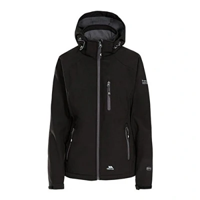 Image of Trespass Womens/Ladies Bela II Waterproof Softshell Jacket (XS) (Black)