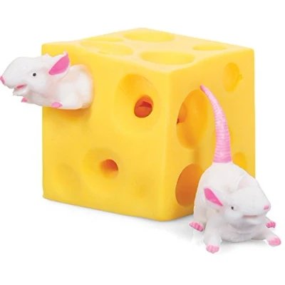 Image of Tobar 10209 Stretchy MICE and Cheese, Yellow