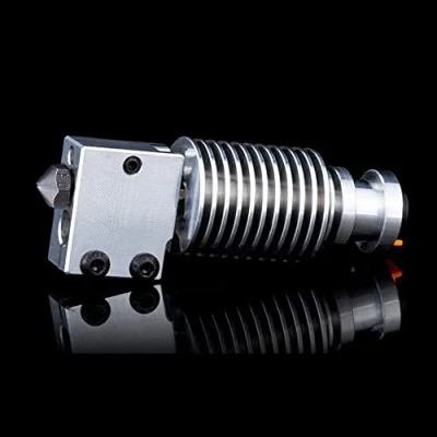 Image of BZ 3D V6 Volcano All Metal Hotend,Volcano Hardened Steel Nozzle 0.4mm,Titanium Alloy Heatbreak for Hotend,Prusa i3 MK2S MK3 MK3S Hotend,Titan,Dual Drive Extruder.