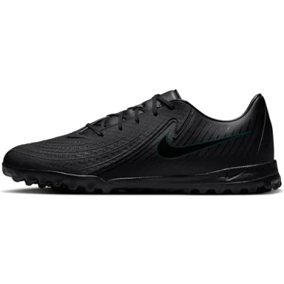 Image of Nike Performance Phantom GX II Academy TF Astro turf trainers, Men&#039;s, Size: 10, Black/deep jungle Synthetics