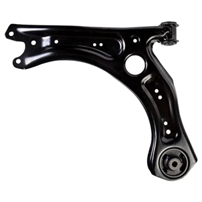 Image of 2Q0407151C, 2Q0407151E Suspension Arm FEBI BILSTEIN 174045 with bearings without ball joint Front Axle Left, Lower Control Sheet Steel SEAT: Arona