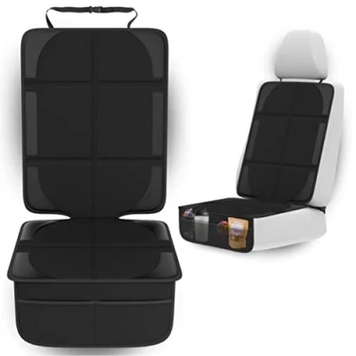 Image of GADLANE Child Seat Protector for Car Waterproof ISOFIX Universal Fit Toddler, Baby Or Dog, Mesh Pockets Anti Slip Material Protects Upholstery from Scratches &amp; Stains 1PCS
