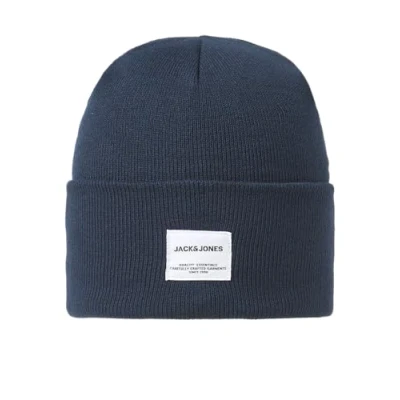 Image of JACK &amp; JONES Women&#039;s Jaclong Knit Beanie Noos, Blazer Navy, One Size Fits All