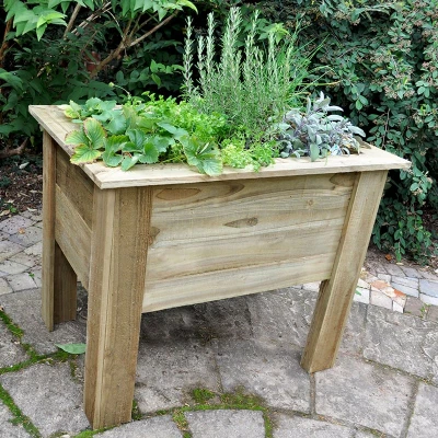 Image of Forest Deep Root Wooden Garden Planter 3&#039;x2&#039; (1x0.7m)