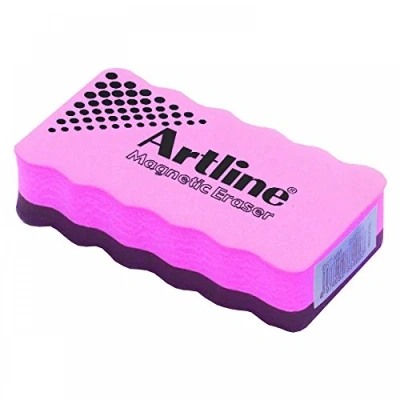Image of Artline Magnetic Whiteboard Eraser Pink