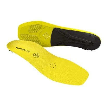 Image of superfeet Unisex Carbon Pro Hockey, Fiber Inserts, Hockey Skate Insole, Blaze Yellow, F UK 10 11.5