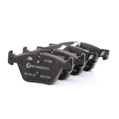 Image of 34116775310, 34116856591, 34116858047 Brake pad set ATE Ceramic 13.0470 7268.2 prepared for wear indicator, excl. warning contact BMW: 5 Touring